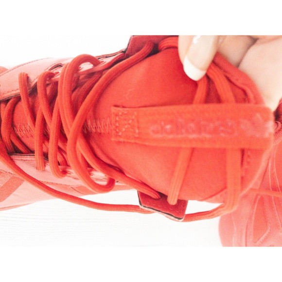 ADIDAS ORIGINAL MENS TUBULAR RUNNER “TRIPLE RED” SNEAKERS - SZ 10  Q16464 - USED main image 6